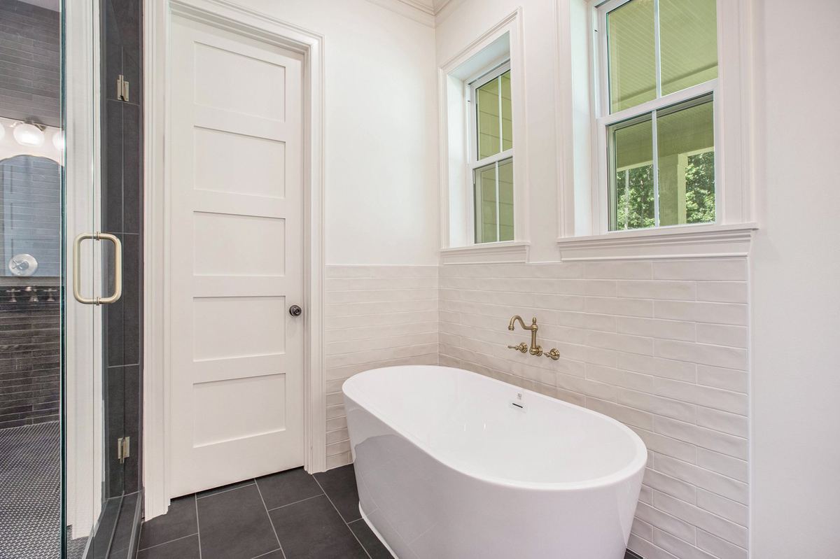 Custom master bathroom - Canton GA home builder